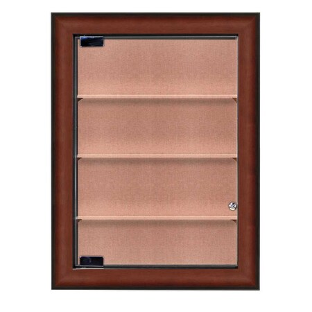 United Visual Products Outdoor Enclosed Combo Board, 42"x32", White Frame/White Porc & Buff UVCB4232ODW-WHTPORC-BUFF